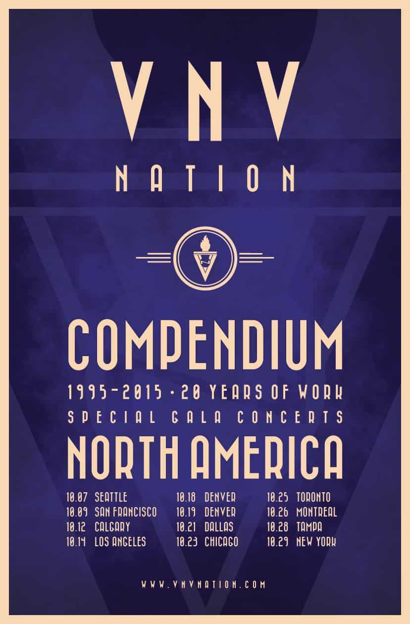 VNV Nation announces tour and special 20 year album Concert Crap