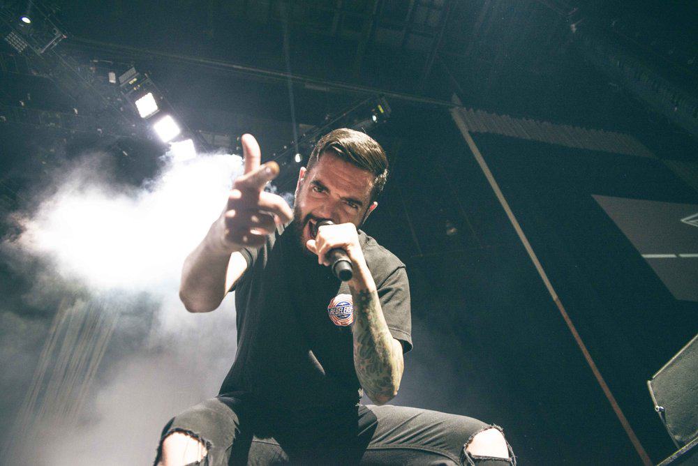 A Day to Remember brings the noise to New England at a sold out pop punk concert.