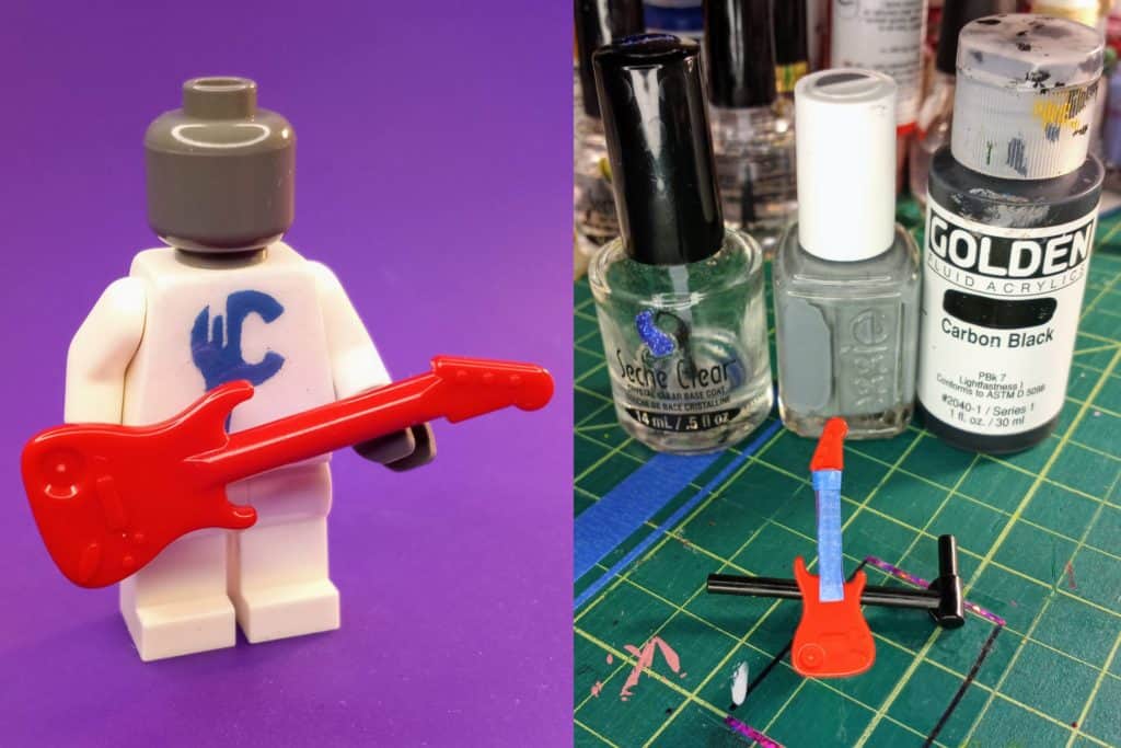 Step 1: Actually Paint a LEGO Piece