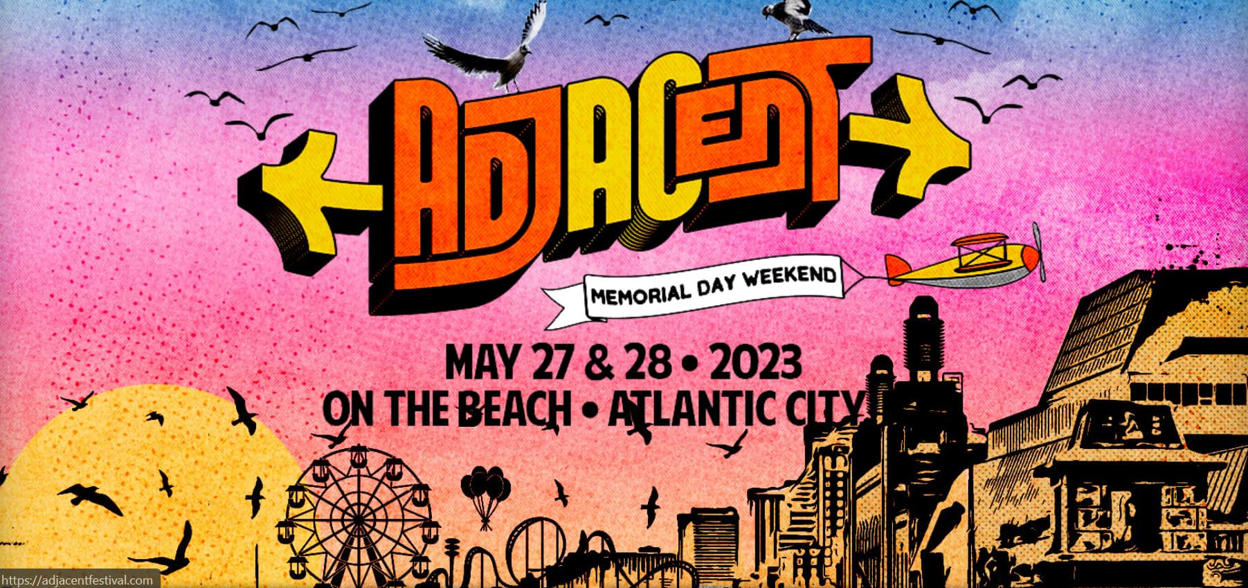 Adjacent Festival Announces Lineup for Memorial Day Weekend Concert Crap