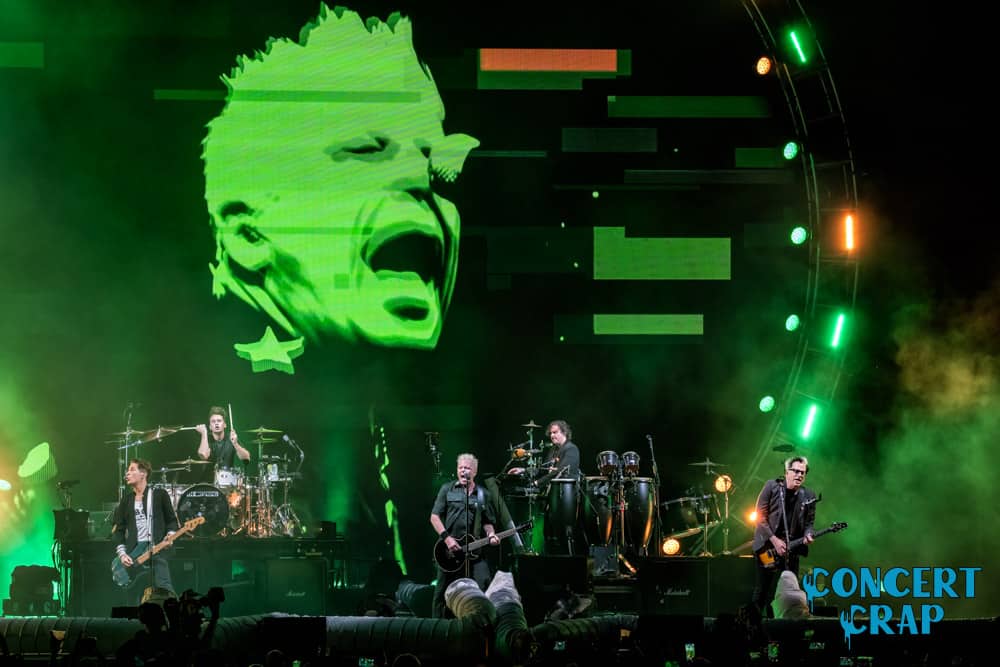The Offspring performing in Tampa